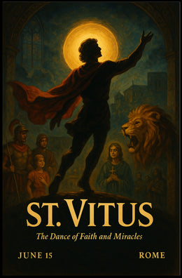 St. Vitus Dance of Faith Cultural Heritage Poster PosterGoat