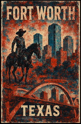 Fort Worth, Texas Poster