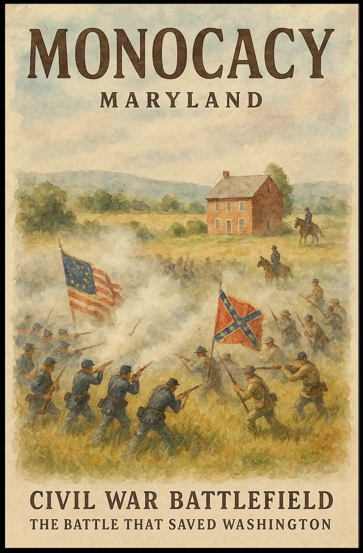 Monocacy The Battle That Saved Poster