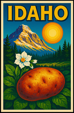 IdahoS Natural Bounty Poster