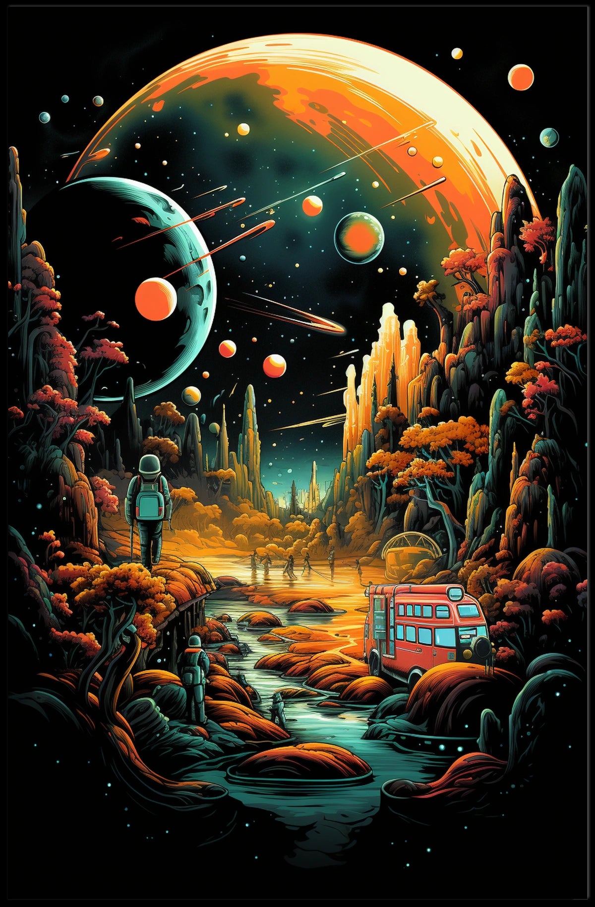 Cosmic Journey Poster