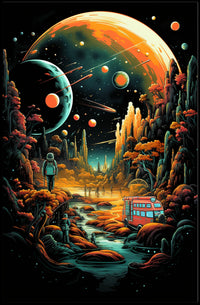 Cosmic Journey Poster