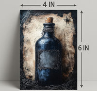 Mysterious Potion Bottle Poster