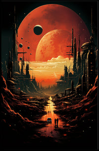 Journey to the Red Planet Poster