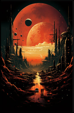 Journey to the Red Planet Poster