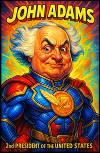 John Adams 2nd President Poster PosterGoat