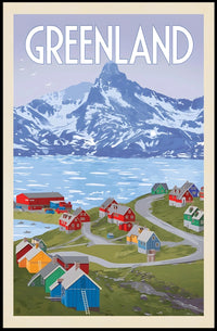 Greenland Scenic Poster