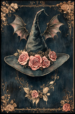 Enchanted WitchS Hat Poster