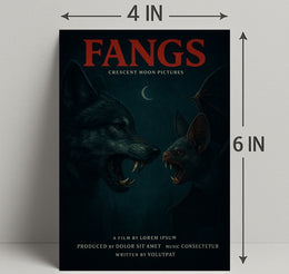 Fangs Poster PosterGoat