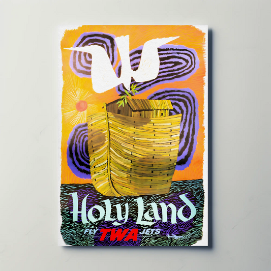 Fly TWA to the Holy Land