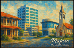 Majuro Marshall Islands Poster