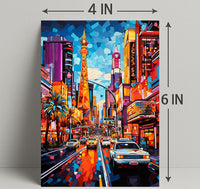 Vibrant Cityscape Poster