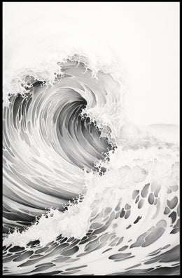 The Power Of Waves Poster