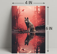 Reflections Of The Wild Poster PosterGoat