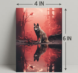 Reflections Of The Wild Poster PosterGoat