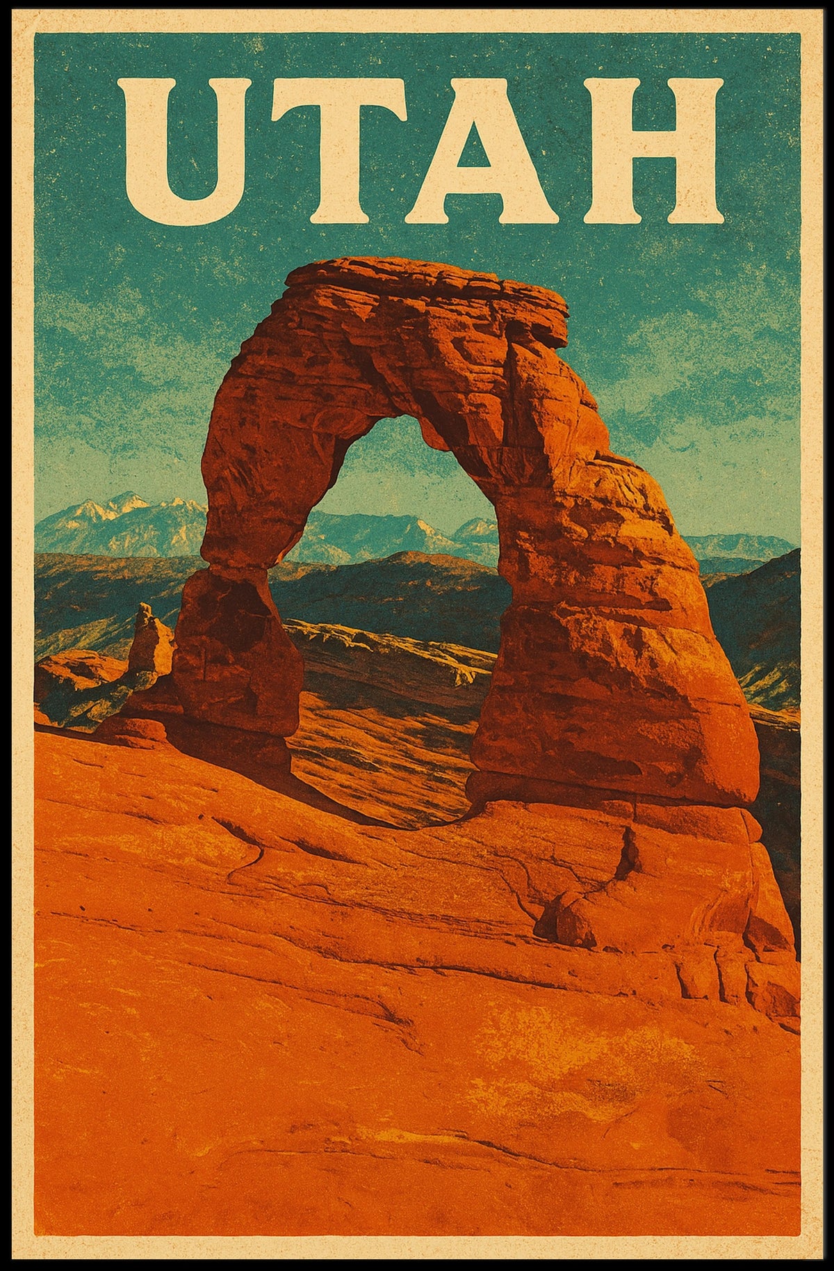 Utahs Natural Beauty Poster