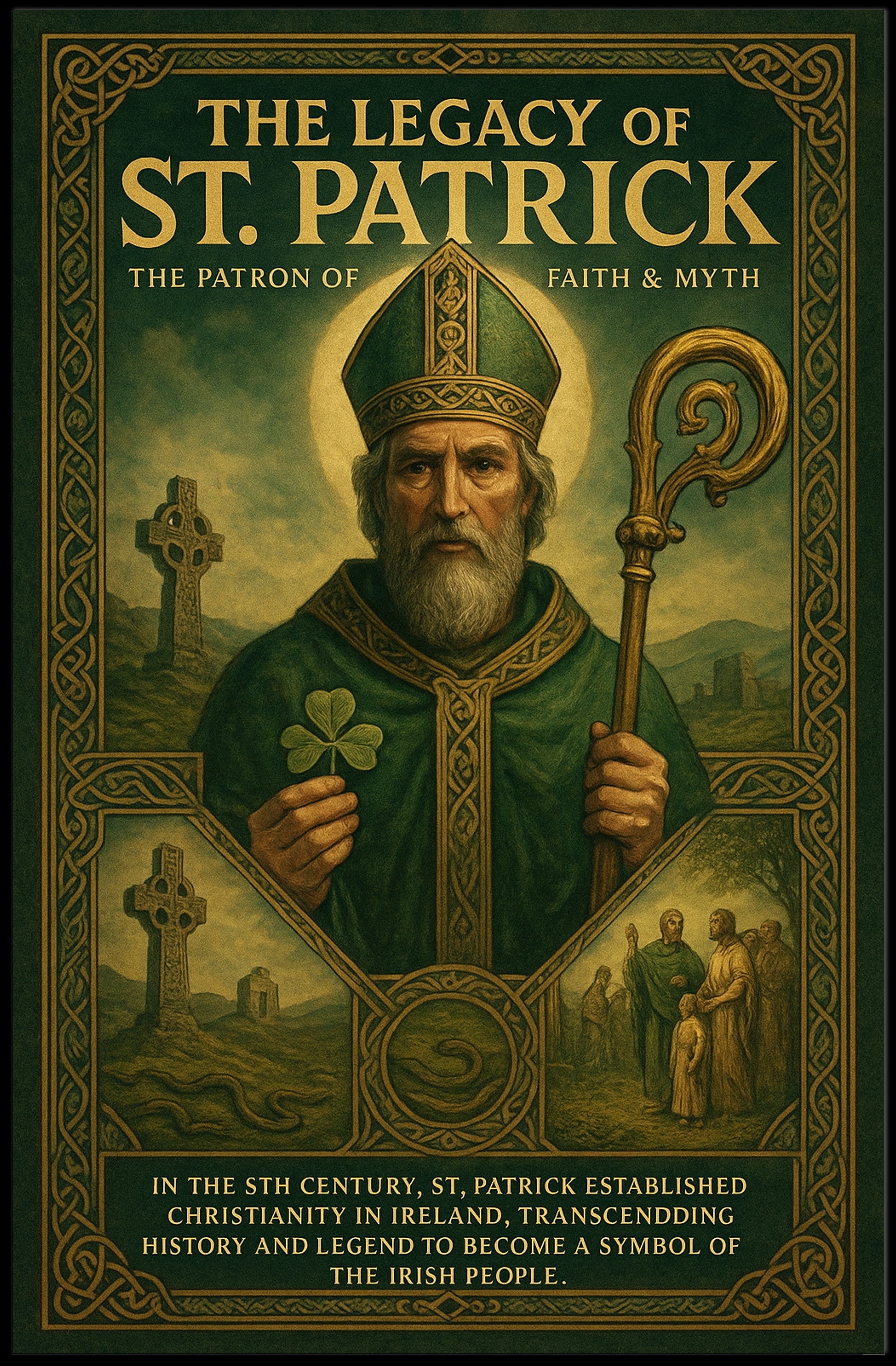 The Legacy of St. Patrick Poster PosterGoat