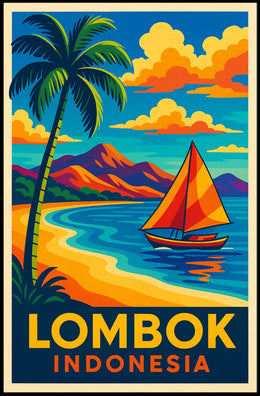 Lombok Indonesia Poster