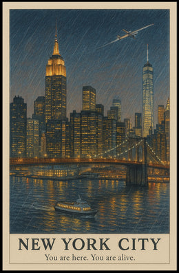 New York City A Vibrant Metropolis Poster