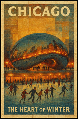 Chicago Heart Of Winter Poster