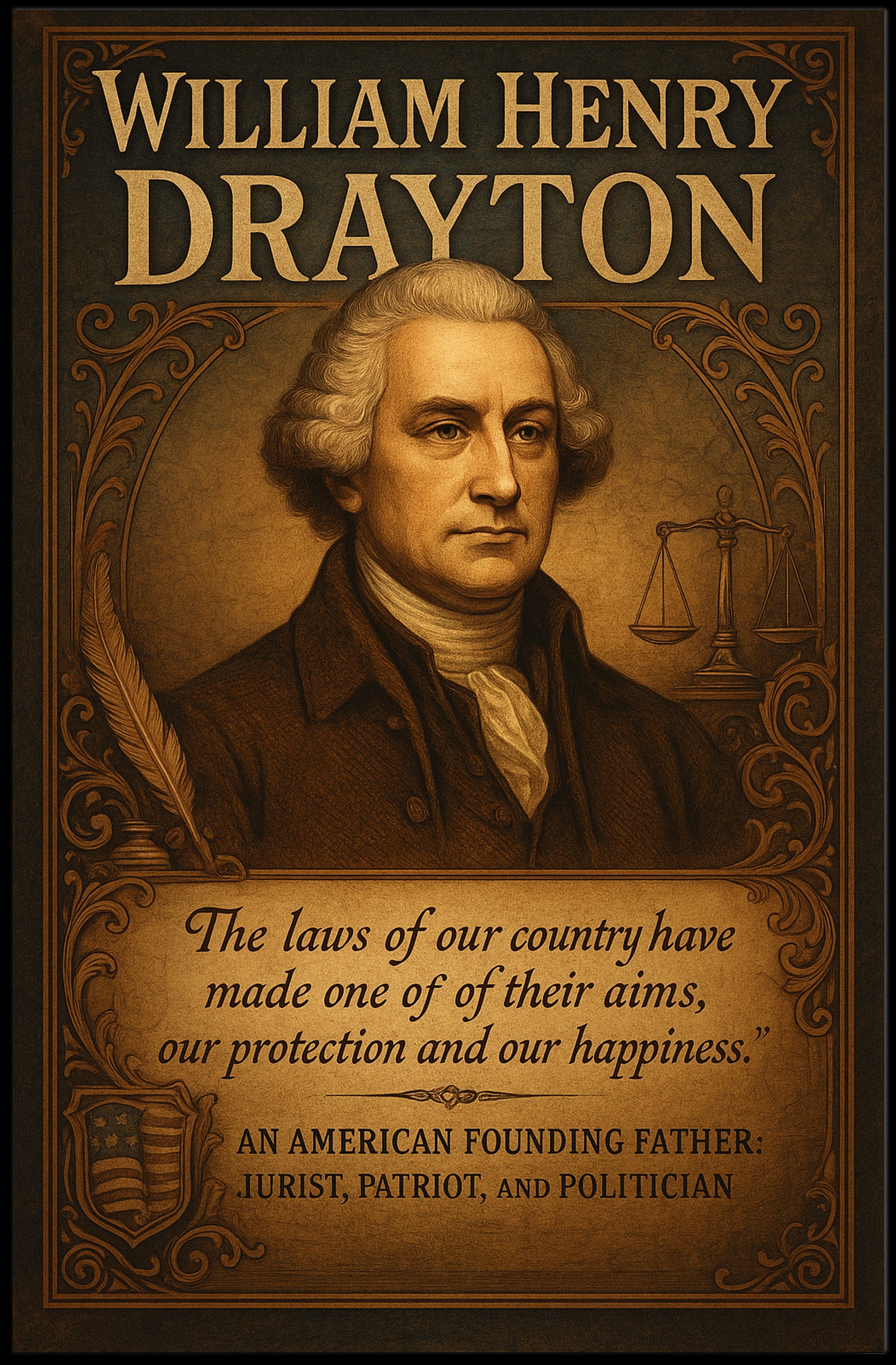 William Henry Drayton American Founding Father Poster PosterGoat