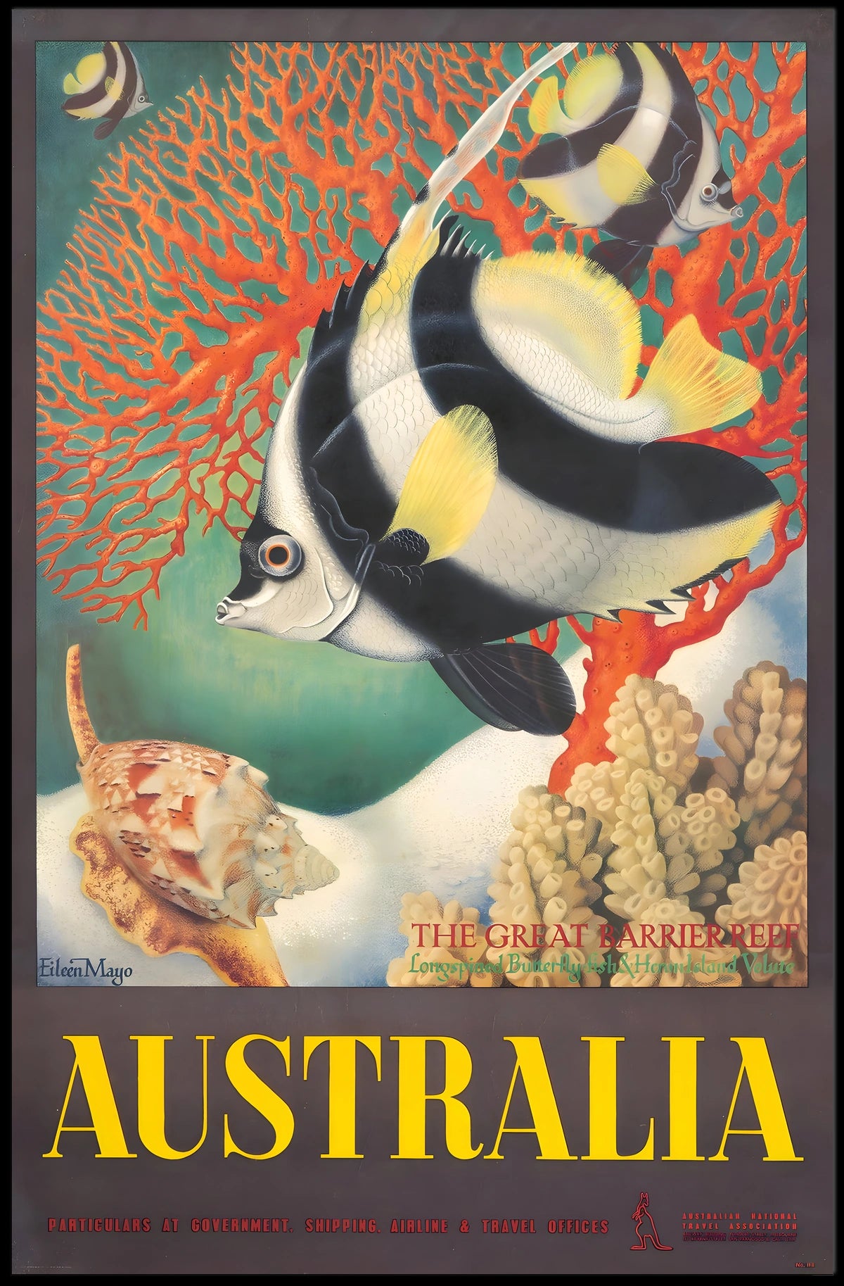Australia The Great Barrier Reef Poster