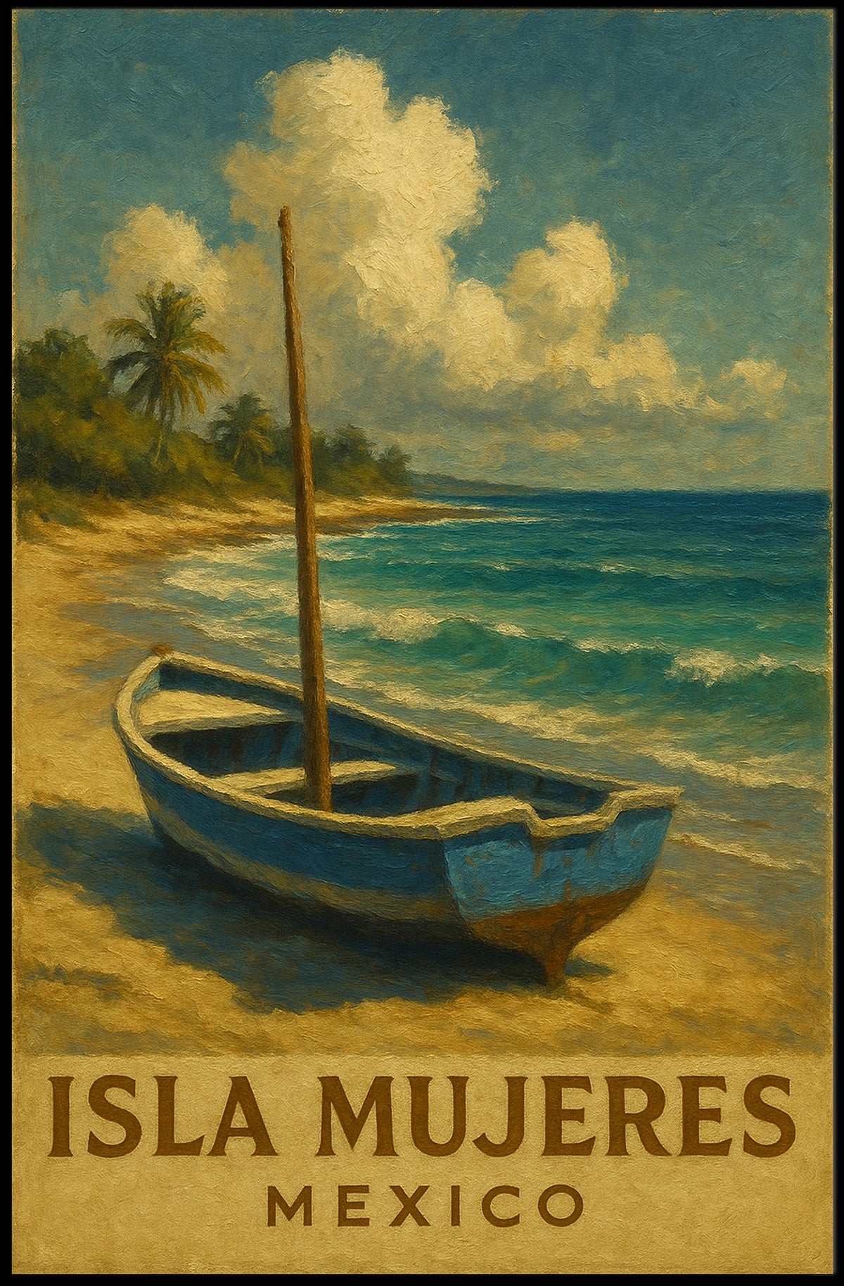 Isla Mujeres Mexico Poster