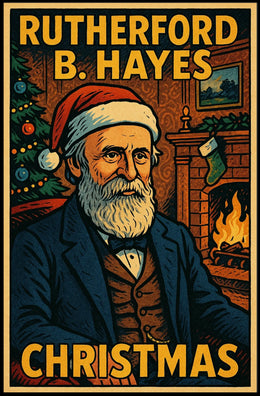 Rutherford B. Hayes Christmas Poster