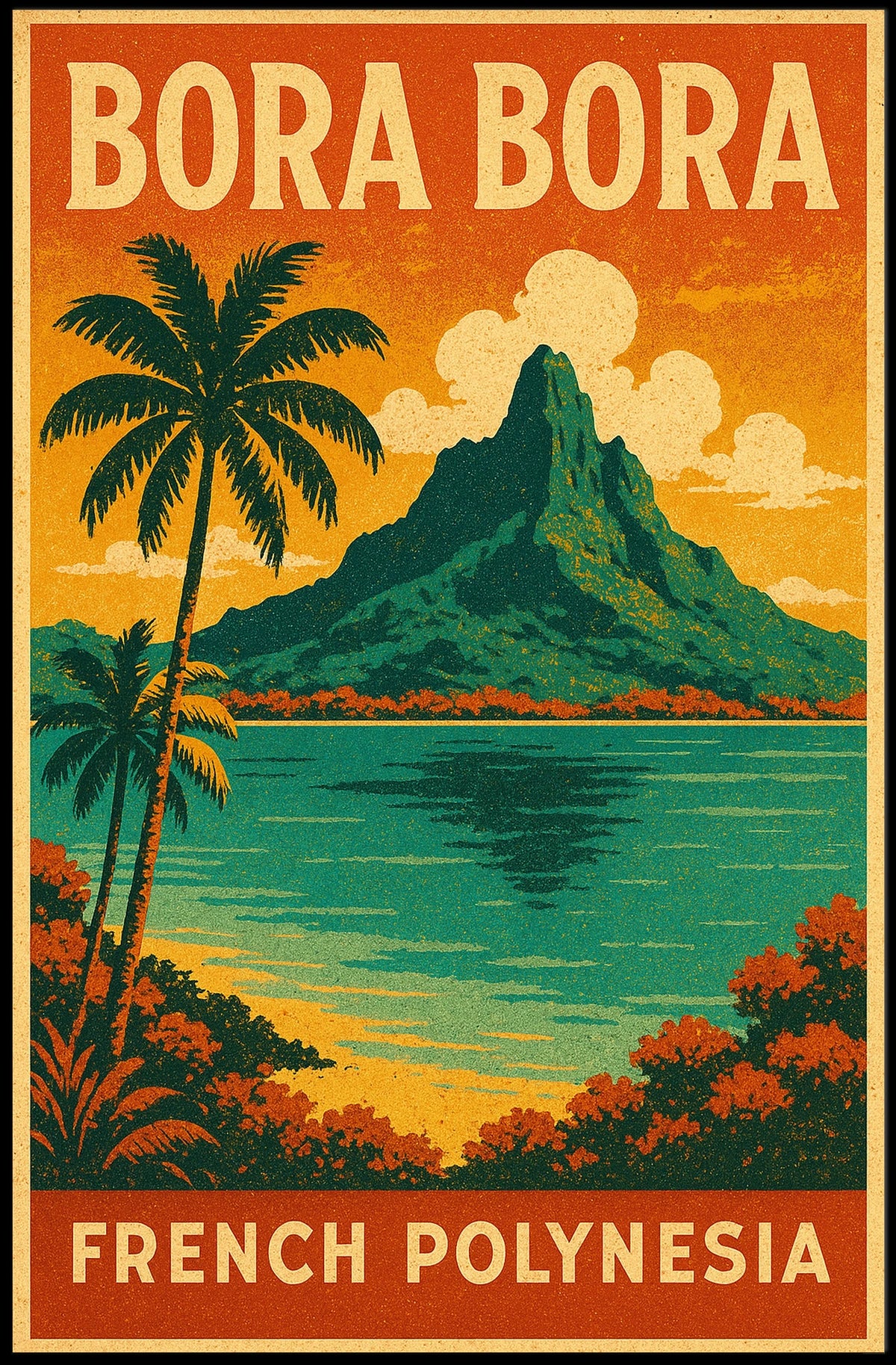 Bora Bora French Polynesia Poster