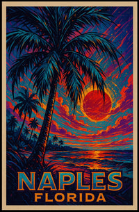 Naples, Florida Sunset Poster