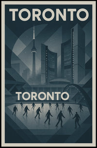 Toronto Cityscape Poster