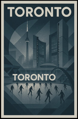 Toronto Cityscape Poster