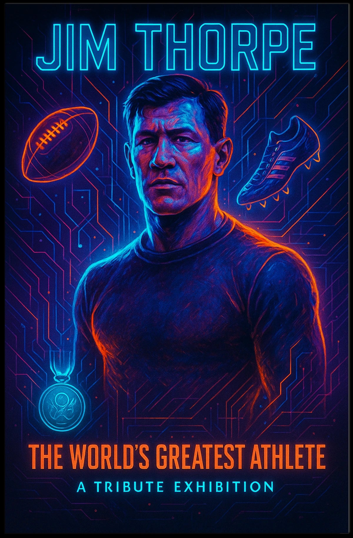 The Worlds Greatest Athlete Tribute Poster
