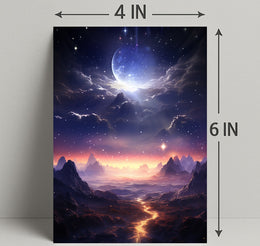 Celestial Landscape Poster
