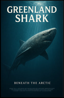 Greenland Shark Beneath the Arctic Poster