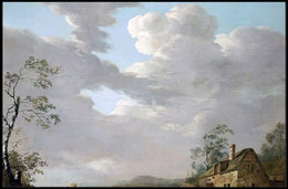 Pastoral Countryside Landscape Art Classic European Poster