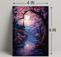 Enchanted Cherry Blossom Retreat Poster