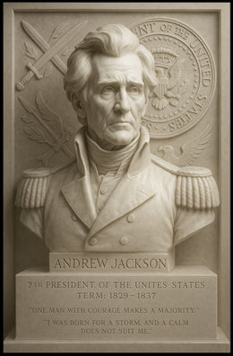 Andrew Jackson Historical Art Print - Presidential Poster
