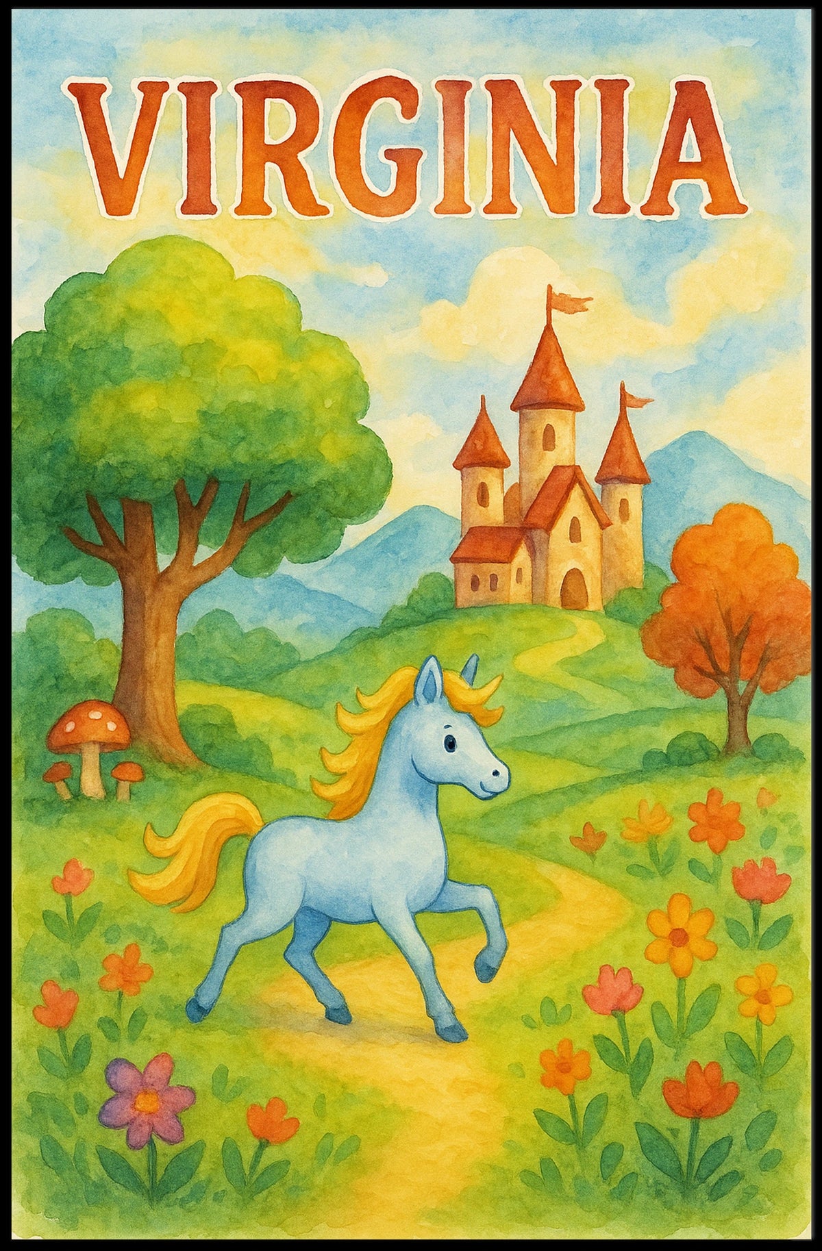 Enchanted Virginia Poster