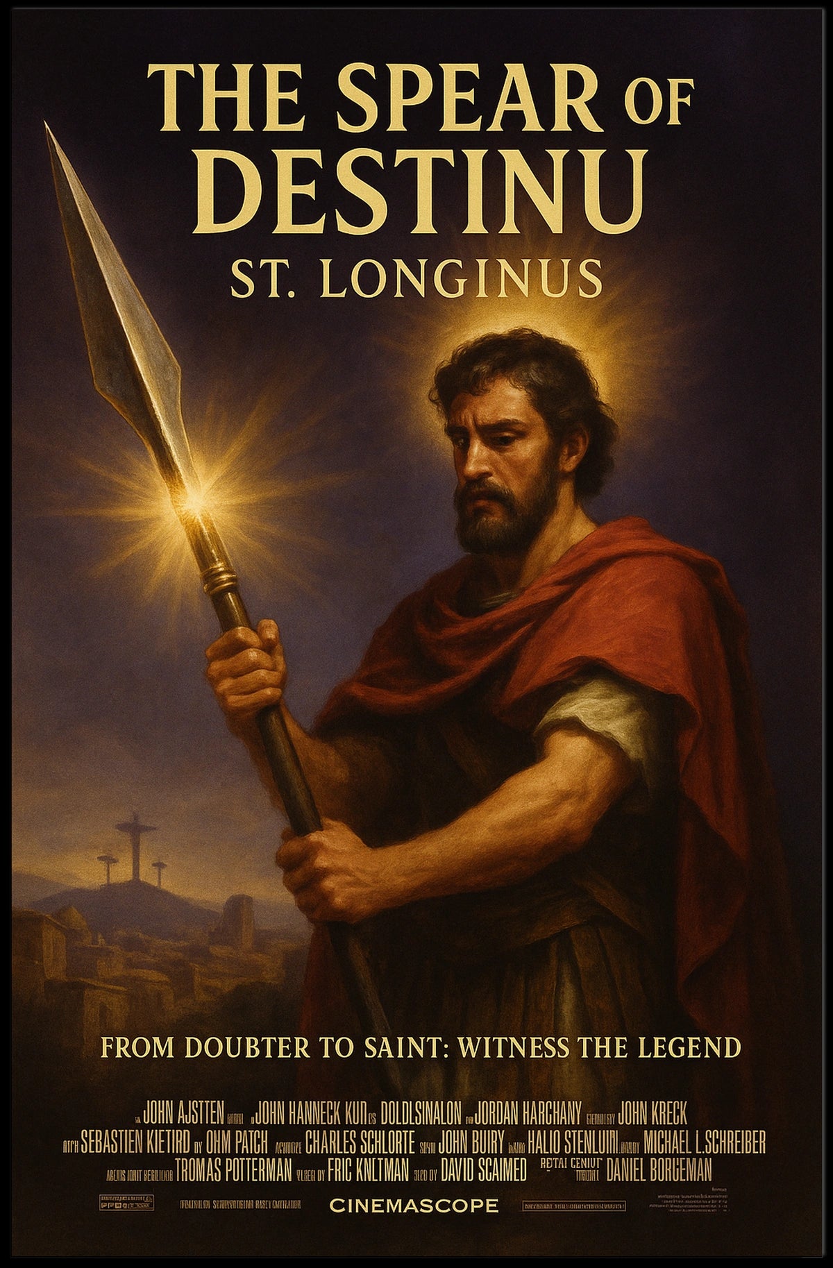 The Spear of Destiny St. Longinus Poster