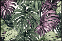Tropical Foliage Art Poster