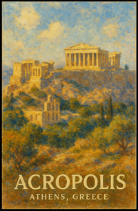 Acropolis of Athens Poster