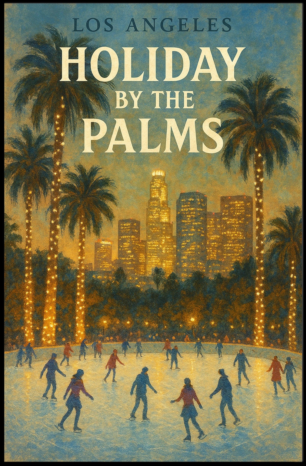 Holiday by the Palms Poster