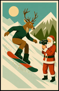 Santas Winter Adventure Poster
