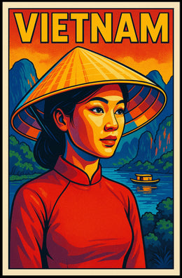 Vietnam Travel Poster
