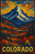 Colorado Mountain Landscape Poster
