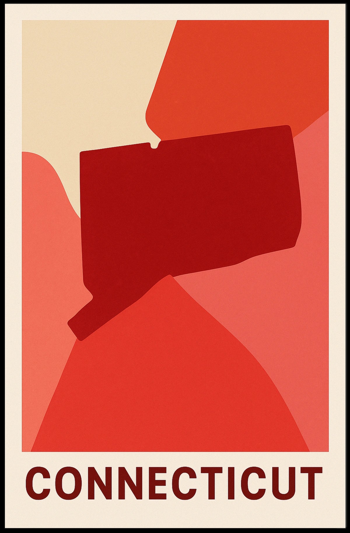 Connecticut A Vibrant Representation Poster