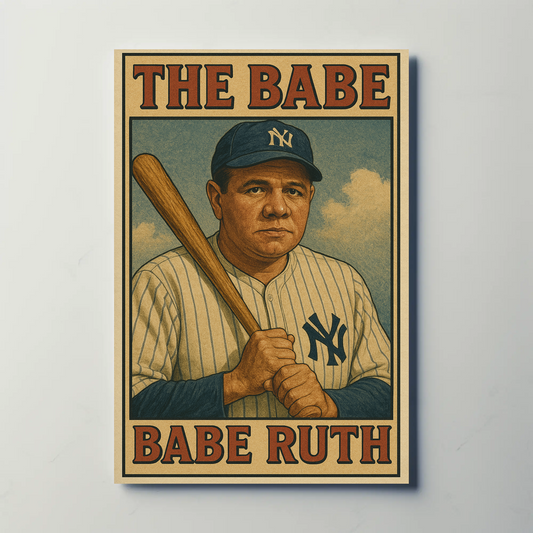 The Babe Ruth Poster 2 Vintage Poster