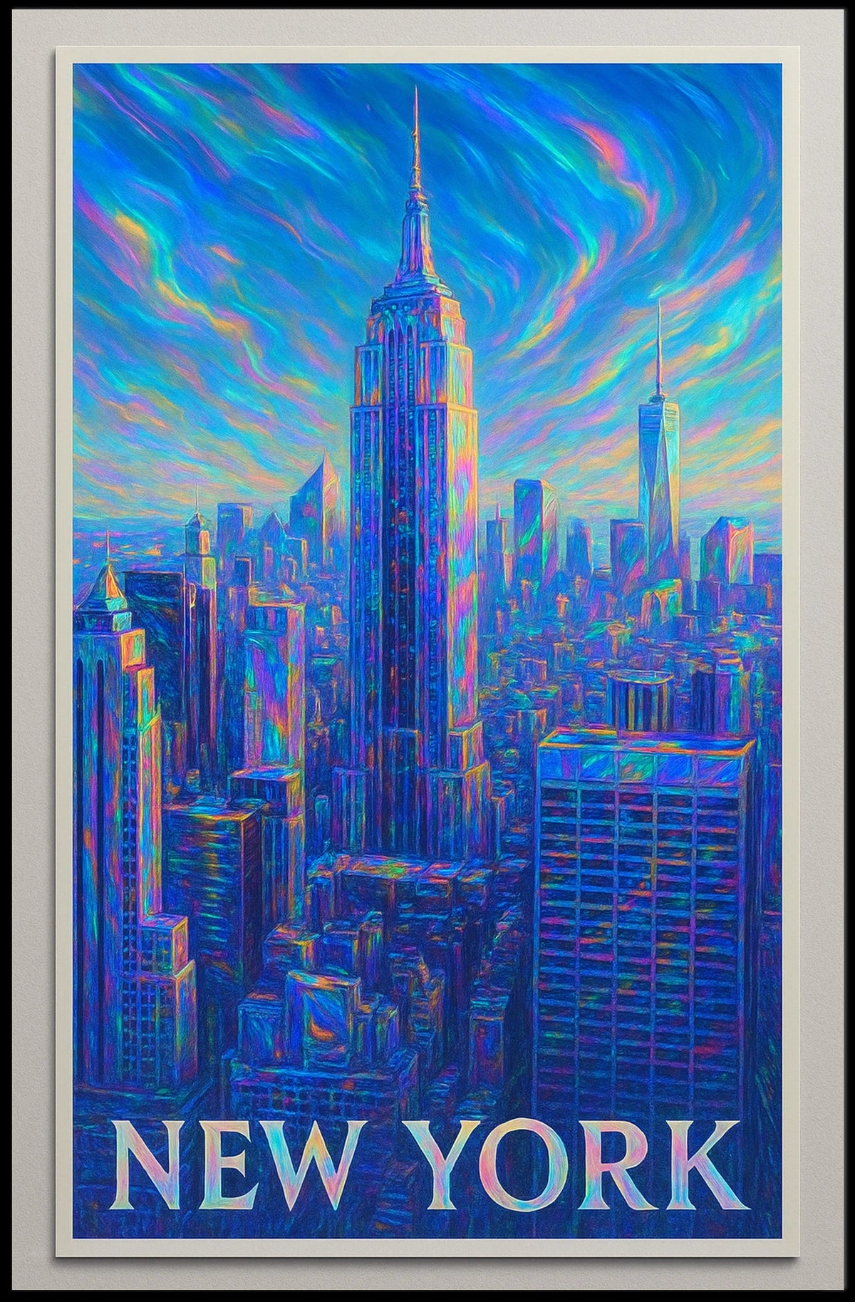 New York Skyline Poster