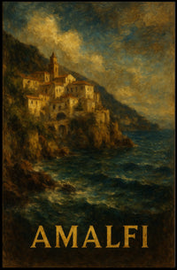 Amalfi Coastline Poster